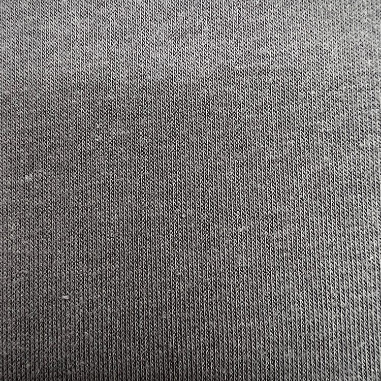 Kolgrå Solid Soft Sweatshirt Fleece Fabric