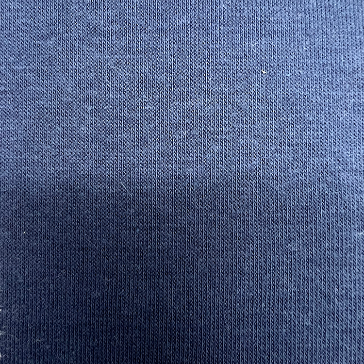 Ocean Blue Sweatshirt mjuk bekväm fleece stickat tyg